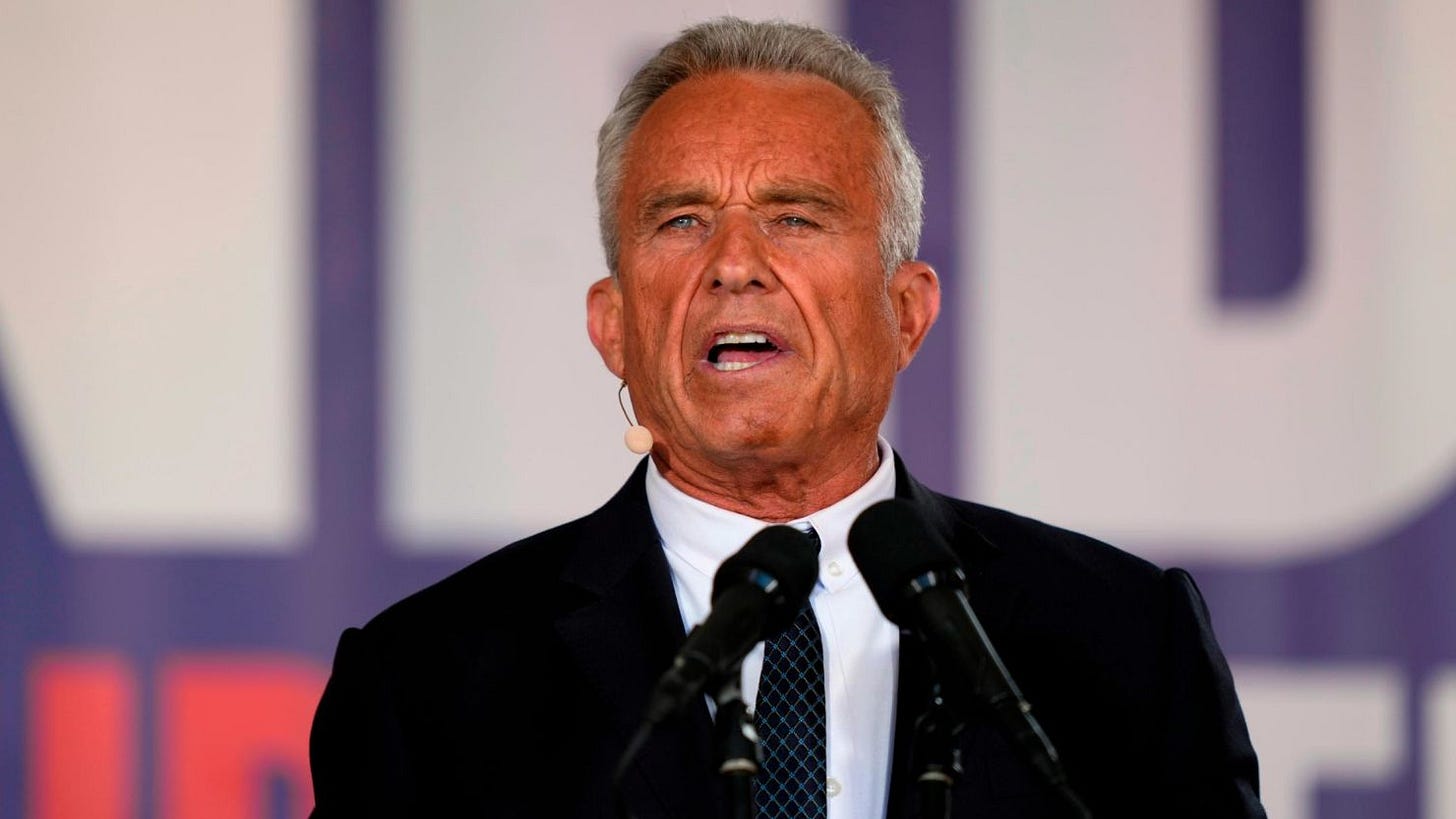 Robert F. Kennedy Jr. announces independent run for president, ending ...