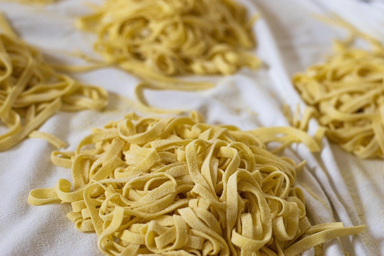 Free Tagliatelle Pasta photo and picture