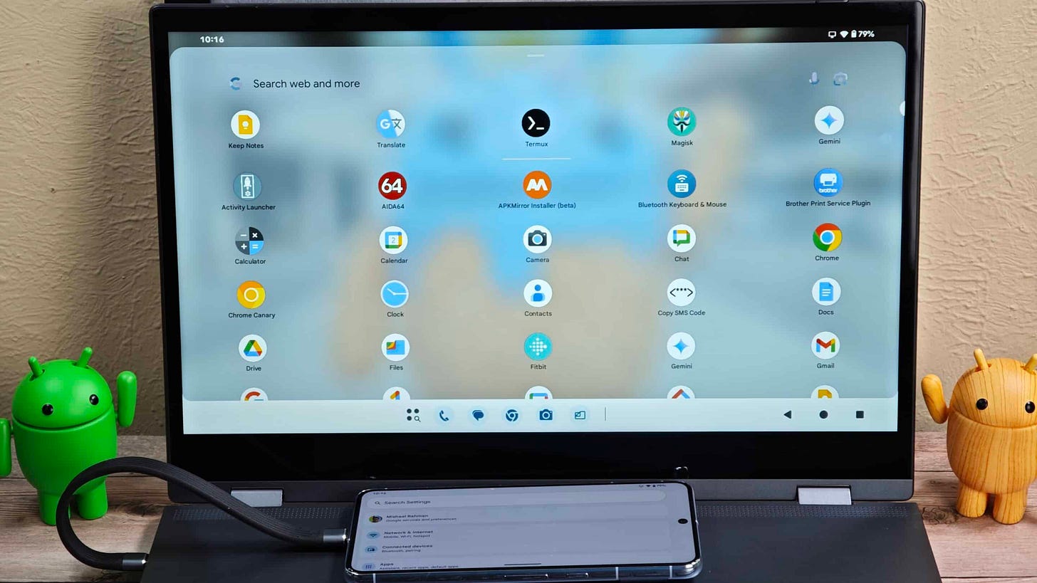 Google即将推出的DeX桌面模式