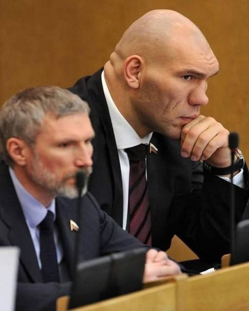 r/AbsoluteUnits - of a Russian politician and former heavyweight boxing champion, Nikolai Valuev r/AbsoluteUnits - of a Russian politician and former heavyweight boxing champion, Nikolai Valuev
