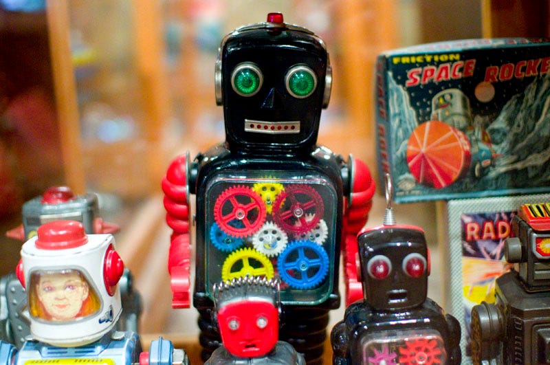 Japan's biggest collection of antique tin toys at Toys Wonderland in Hakone