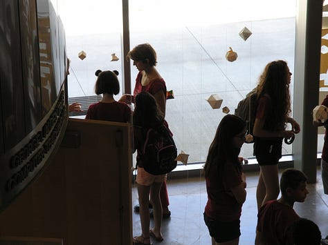 scenes of student experiences at the Bard Math CAMP