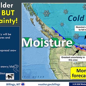 Turning Colder With A Good Chance Of Snow This Weekend