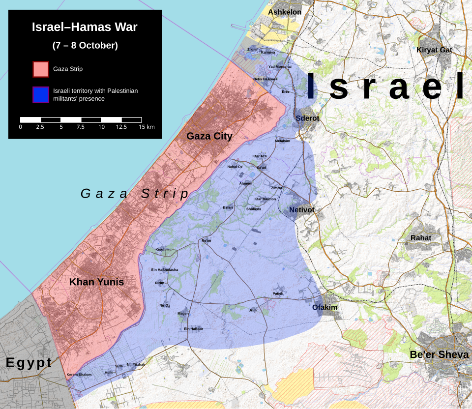 File:October 2023 Gaza−Israel conflict (7– 8 October).svg