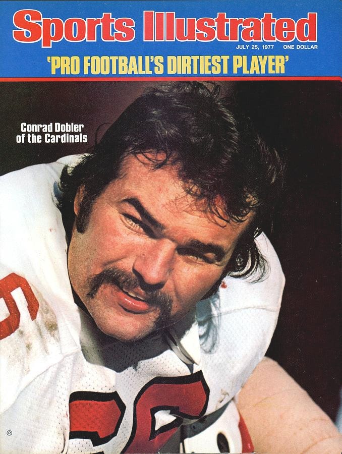 St. Louis Cardinals Conrad Dobler Sports Illustrated Cover by Sports  Illustrated