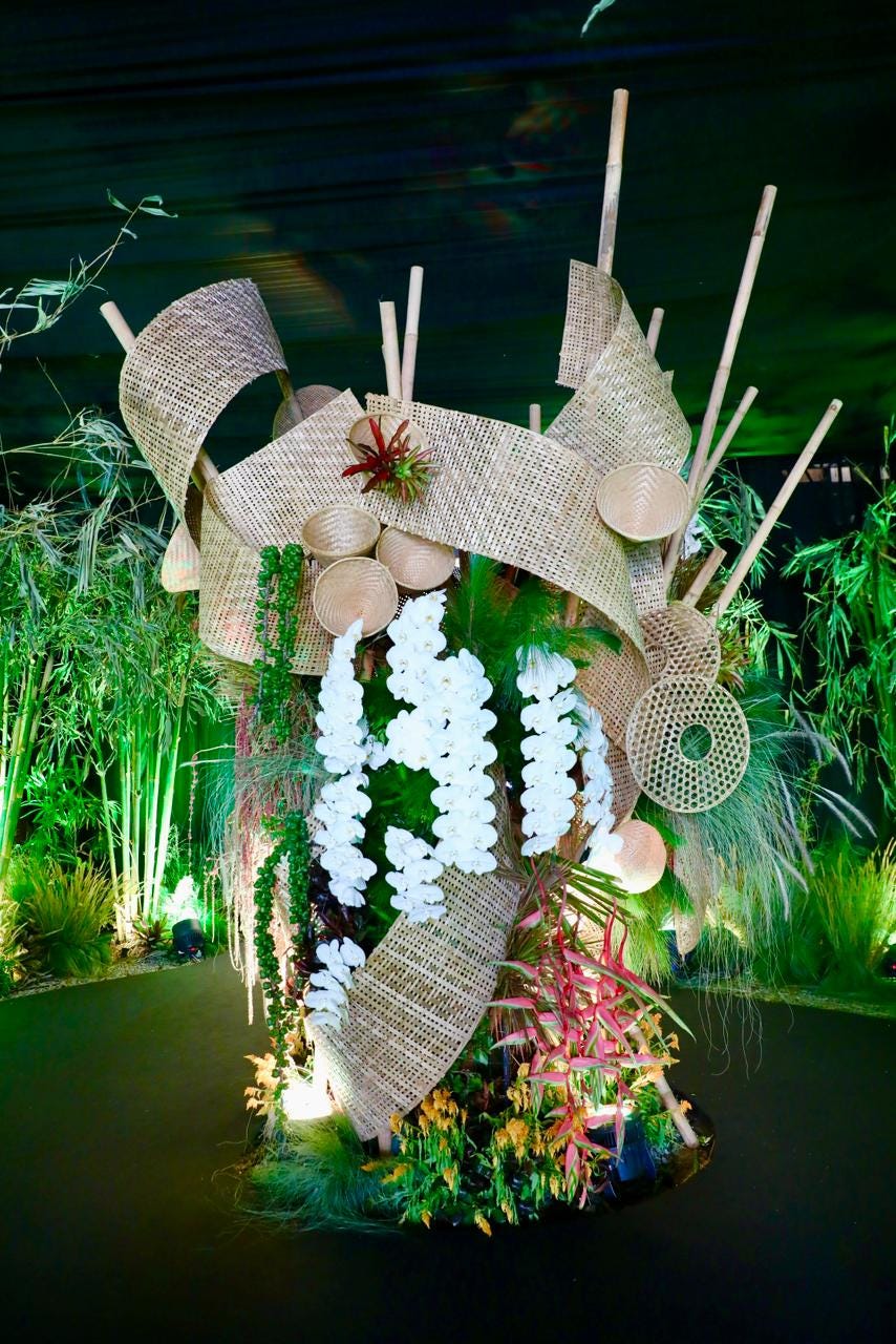 The Indonesia International Sustainability Forum (ISF) 2025 features a distinctive and meaningful visual design that incorporates bamboo as the central element. This choice not only enhances the aesthetic but also reflects the core values of sustainability and resilience championed by the event. The Indonesia International Sustainability Forum (ISF) 2025 features a distinctive and meaningful visual design that incorporates bamboo as the central element. This choice not only enhances the aesthetic but also reflects the core values of sustainability and resilience championed by the event.