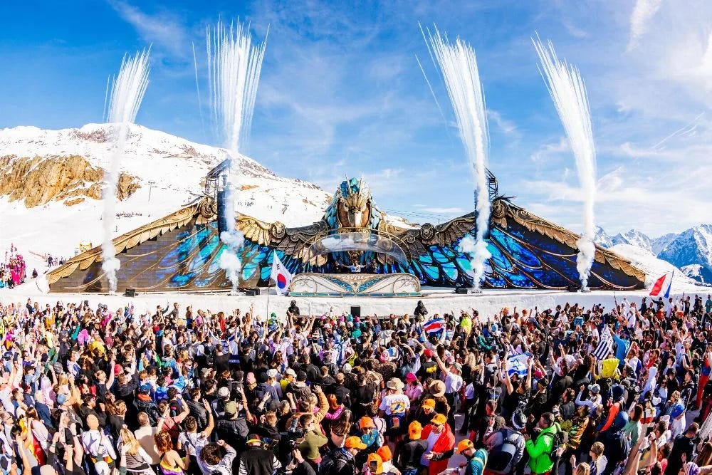 REVIEW: Tomorrowland Winter 2024 was an otherwordly musical experience in  the French Alps | Edmtrain