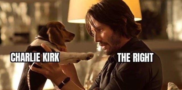 r/ConservativeMemes - John Wick and Charlie Kirk
