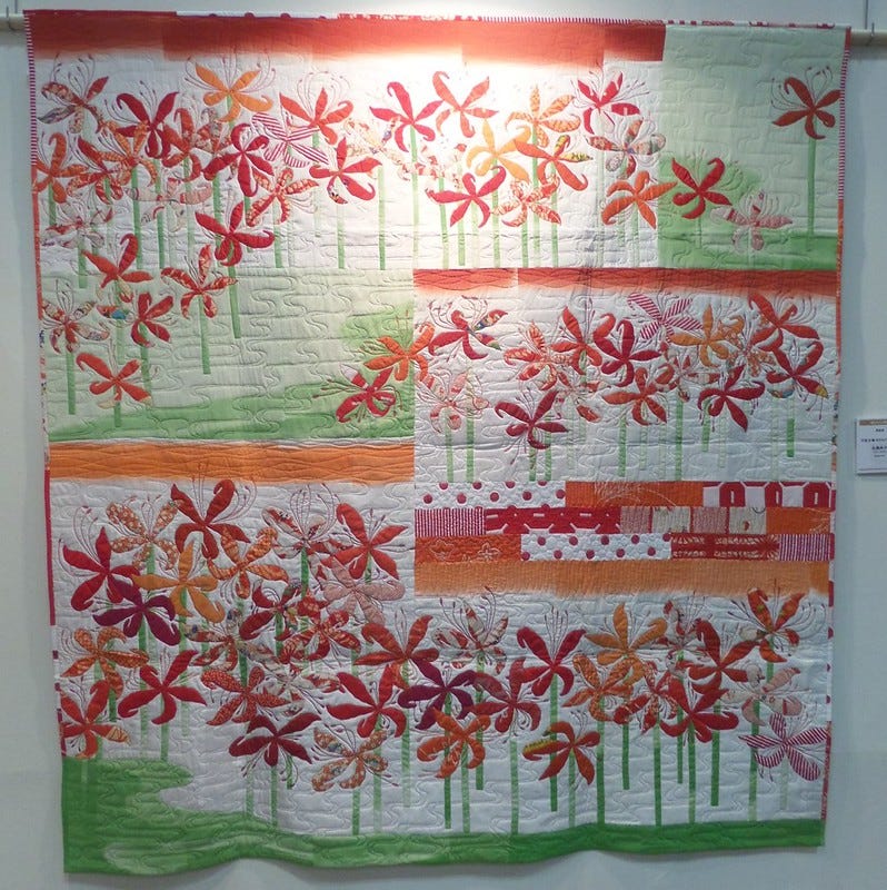 Flower Quilt by Hisako Nagase Flower Quilt by Hisako Nagase