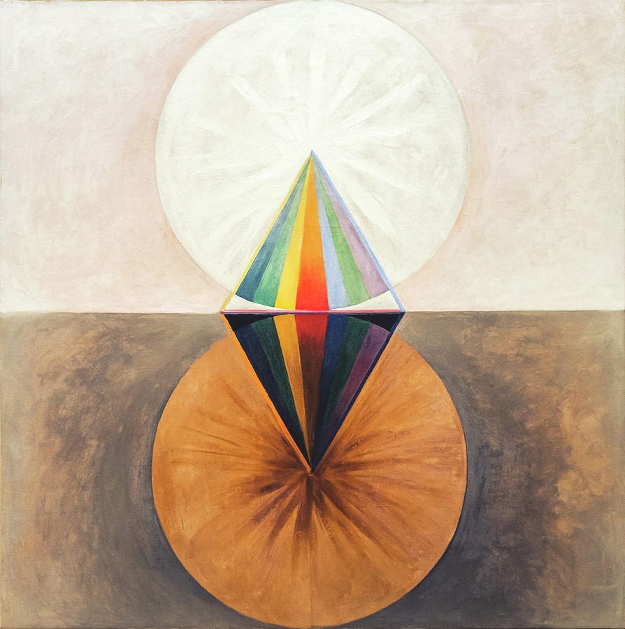 The Swan by Hilma Af Klint by Hilma Af Klint
