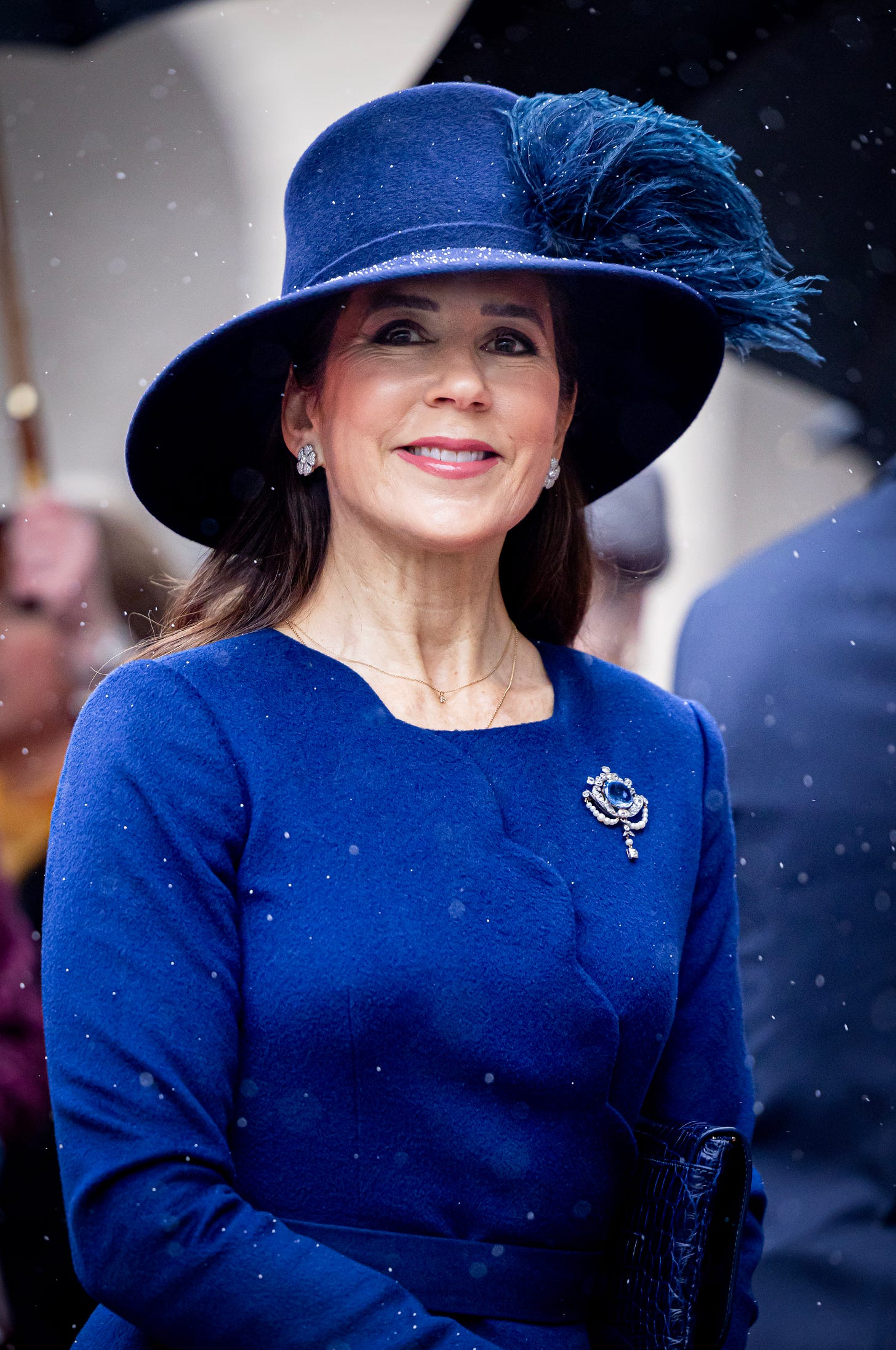 queen mary of denmark pictured day after coronation