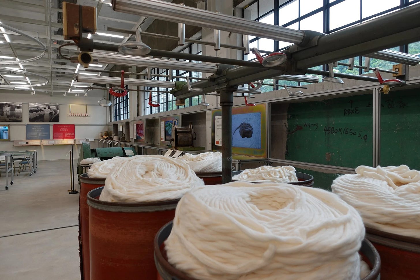 Permanent Exhibition on Nan Fung Textile History at the Centre of Arts Heritage & Textile at The Mills, Hong Kong Permanent Exhibition on Nan Fung Textile History at the Centre of Arts Heritage & Textile at The Mills, Hong Kong