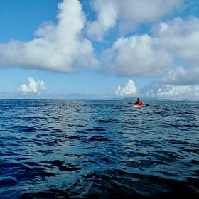 "Don't tell mom I'm kayaking around Ireland"
