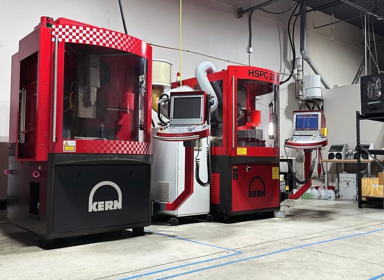 KERN mills at Hour Precision KERN mills at Hour Precision