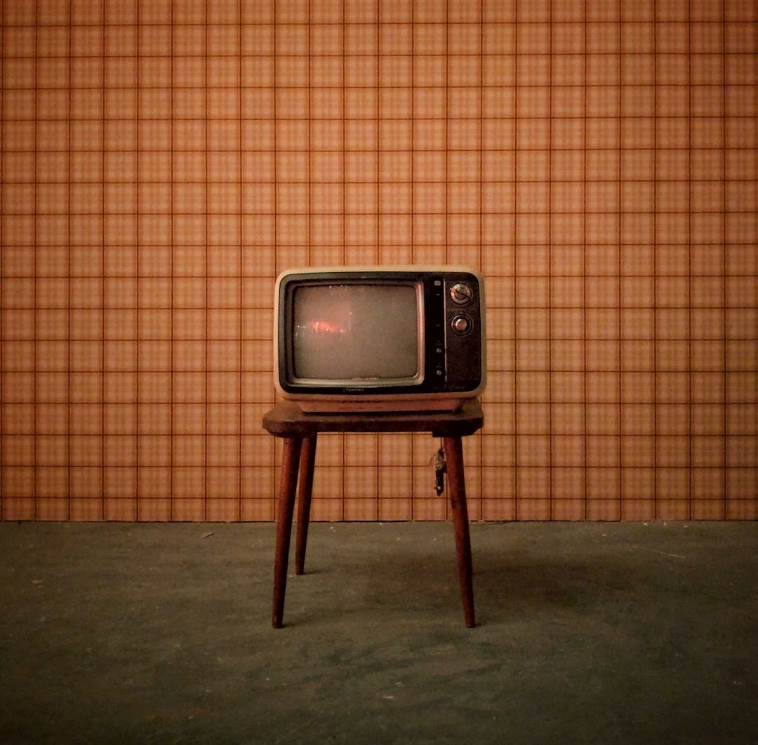 turned off black television turned off black television