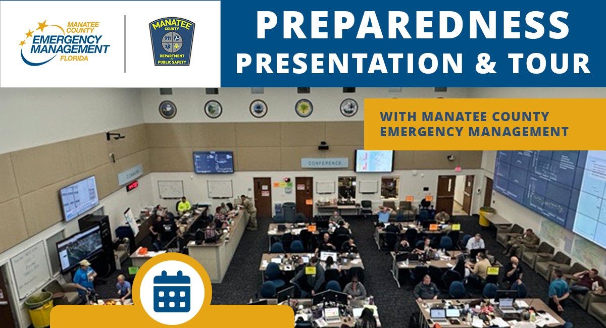 Manatee County Emergency Operations Center Opens Doors for Public Preparedness Tour