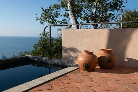 A series of photographs of a luxury house on the Pacific Coast of Oaxaca