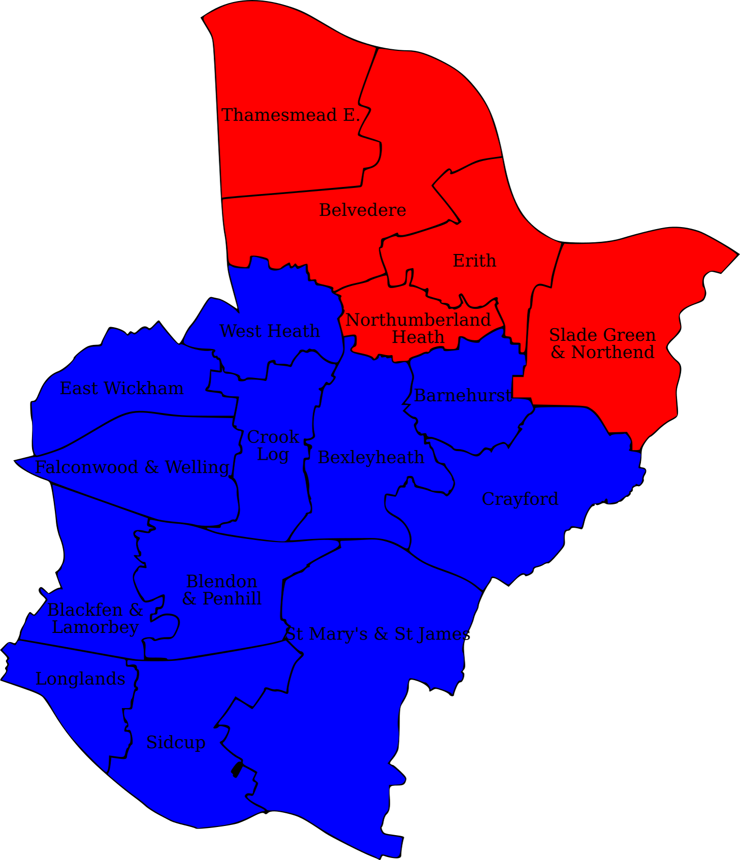 Bexley, 2022