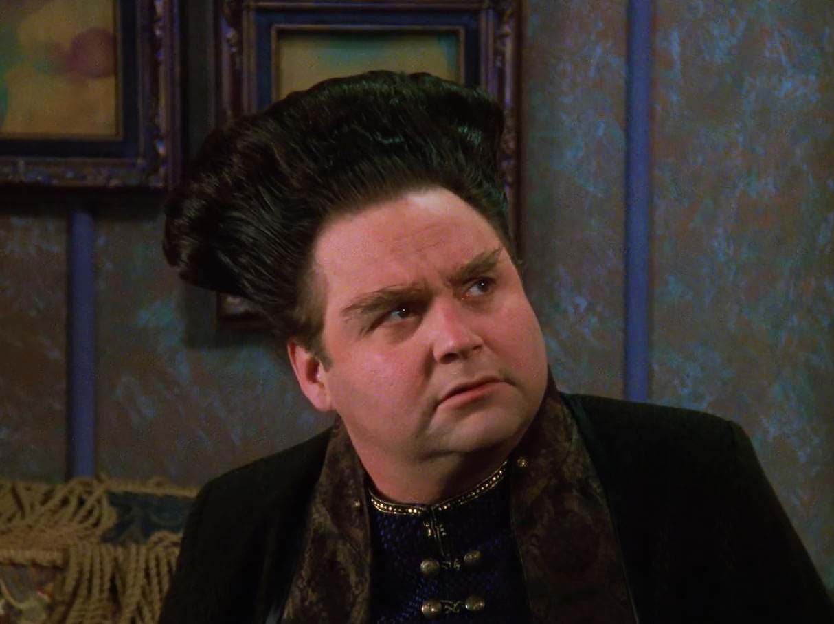 Stephen Furst, of TV's Babylon V, wondering why he's being included in this list. 