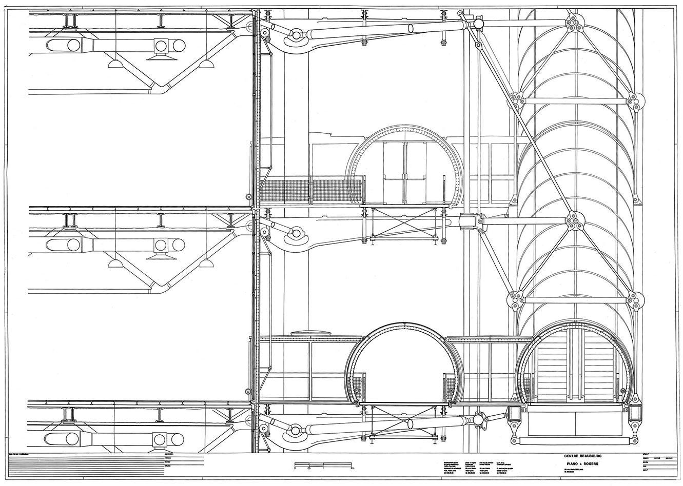 龐畢度中心 Piazza 上的人潮|來源:Renzo Piano Building Workshop(官方專案圖) 龐畢度中心 Piazza 上的人潮|來源:Renzo Piano Building Workshop(官方專案圖)