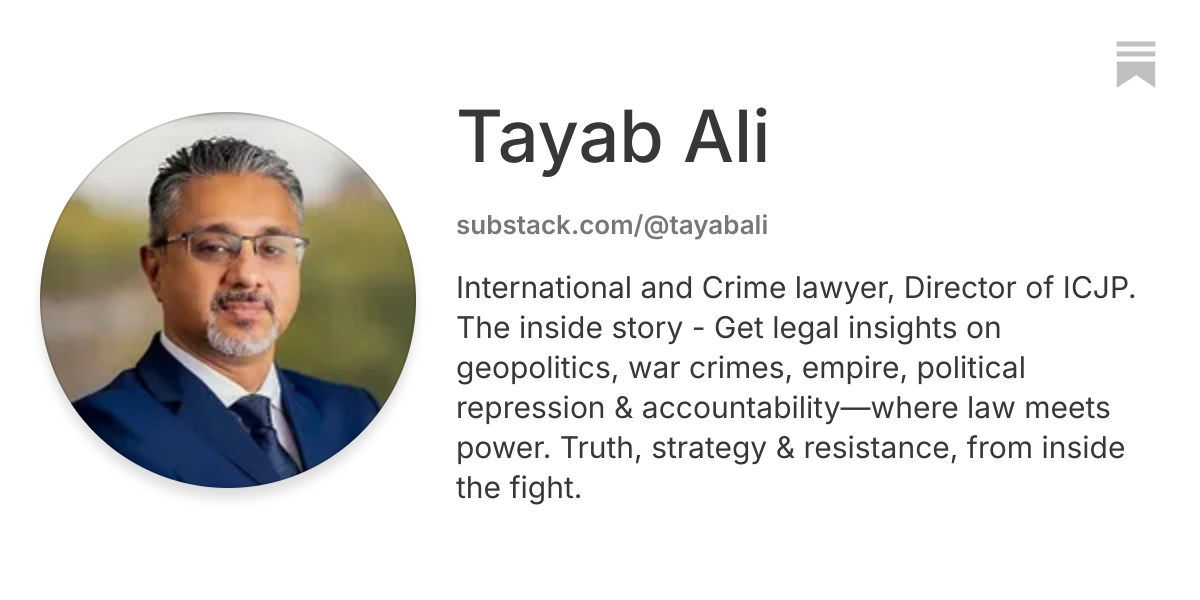 Tayab Ali | Substack