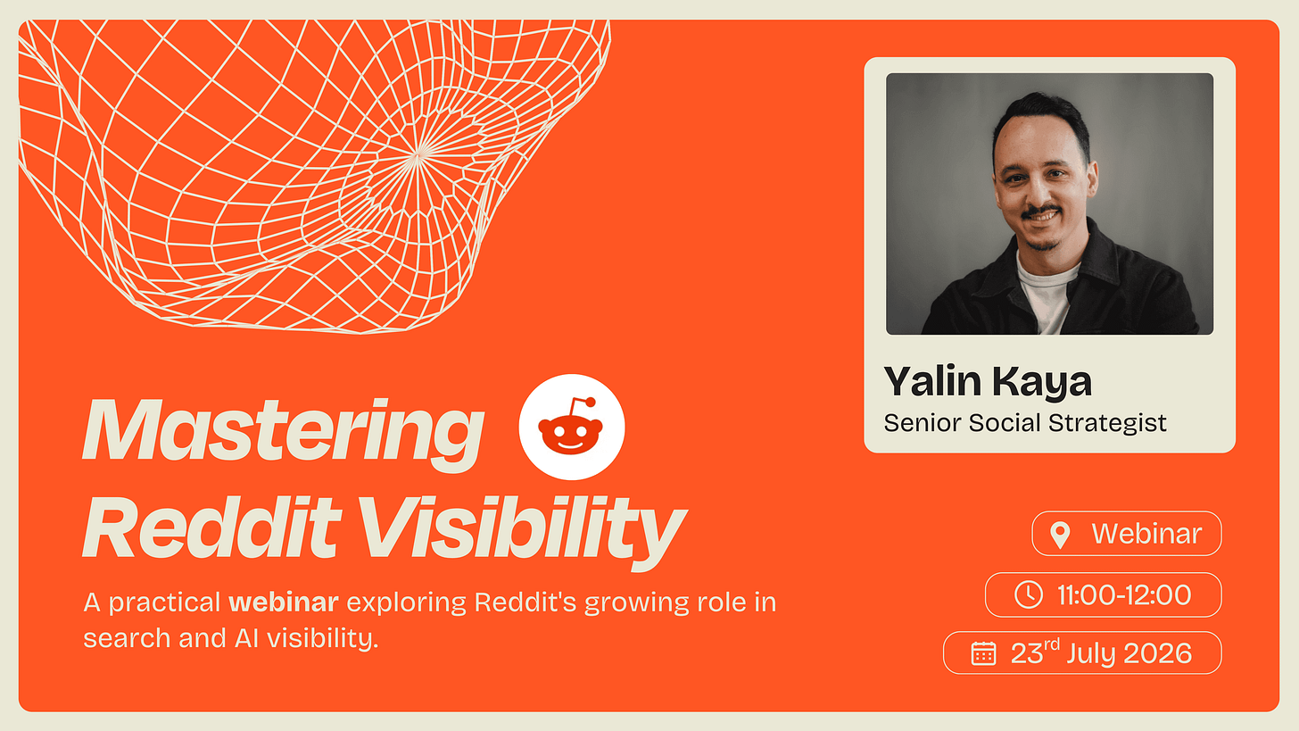 Mastering Reddit Visibility Webinar
