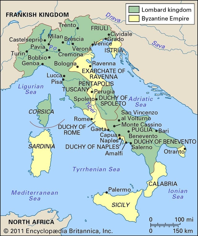 r/MapPorn - Longobard and Byzantine Italy (6th-7th century) r/MapPorn - Longobard and Byzantine Italy (6th-7th century)