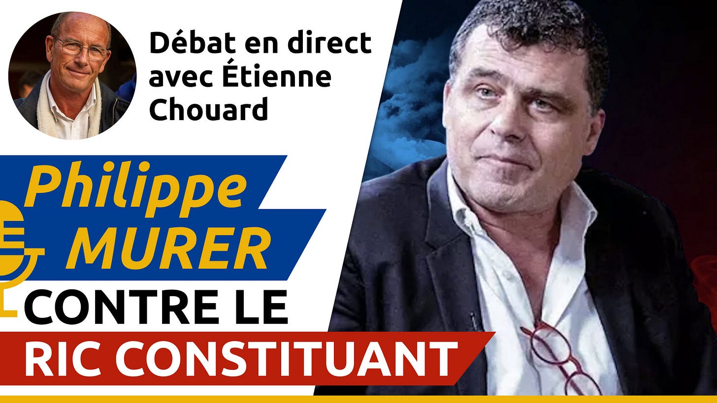 debat philippe murer etienne chouard ric