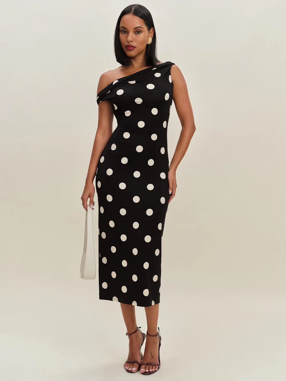 linen long white dress Knot Linen Dress Long in White XS / White