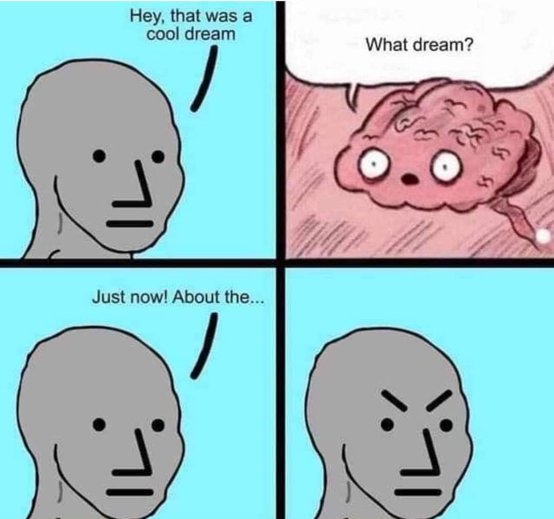 forgetting dreams meme : Second Language Strategies