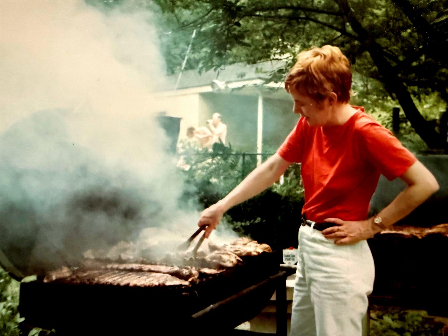A person standing in front of a barbecue
AI-generated content may be incorrect. A person standing in front of a barbecue
AI-generated content may be incorrect.