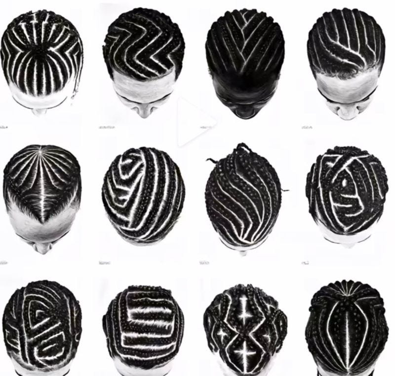 The Sacred Language of Cornrows - by Abi Adamson