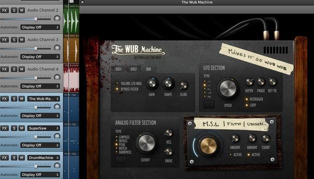 The Wub Machine makes it go wub wub The Wub Machine makes it go wub wub