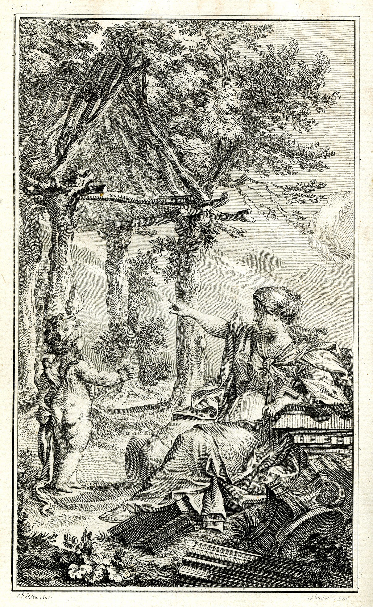 Essai sur l'architecture (second edition), The Primitive Hut