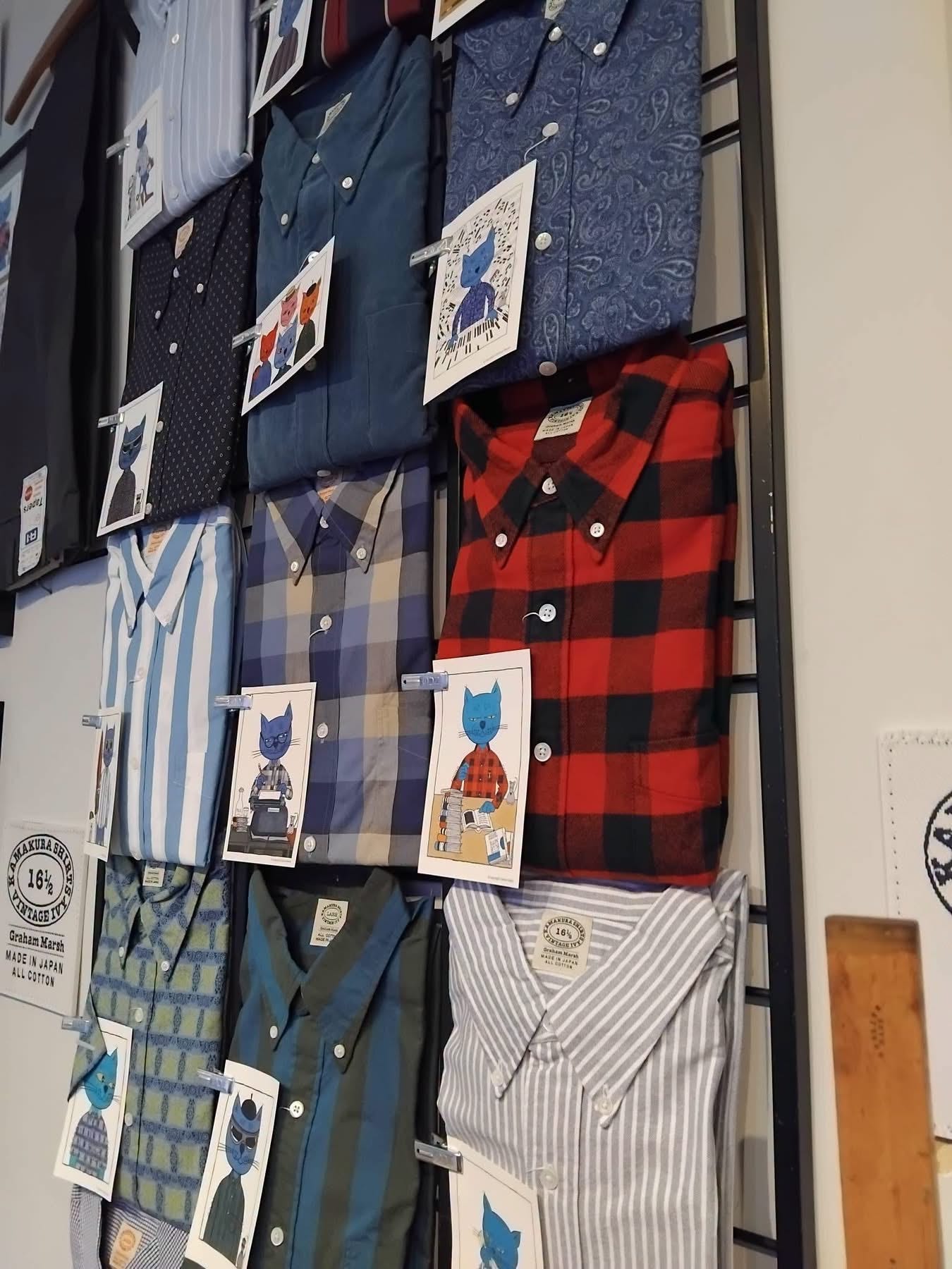 Graham Marsh x Kamakura Shirts at John Simons - by Tom Hoy