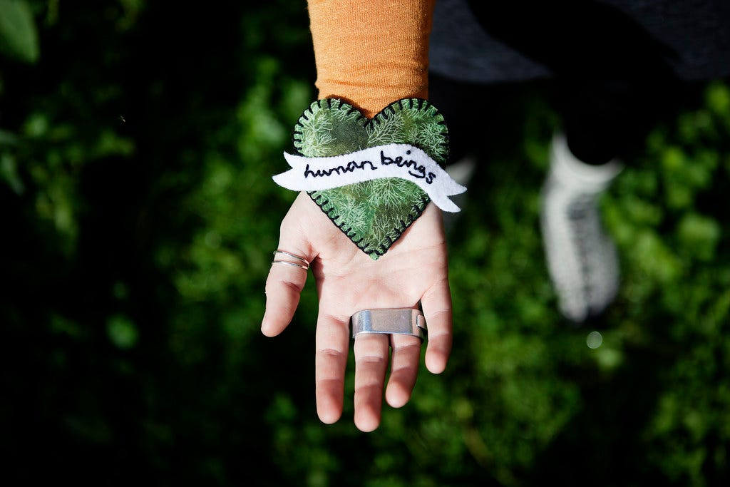 Wear your heart on your sleeve #fortheloveof our planet | Flickr