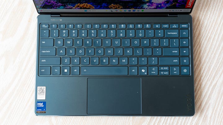 Yoga Slim 9i design