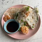 Recipe: Prawn & Spring Onion pancakes