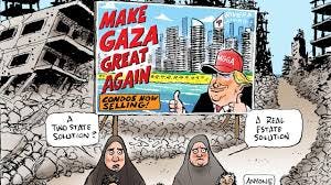 Trump touts resort towers for Gaza in ...
