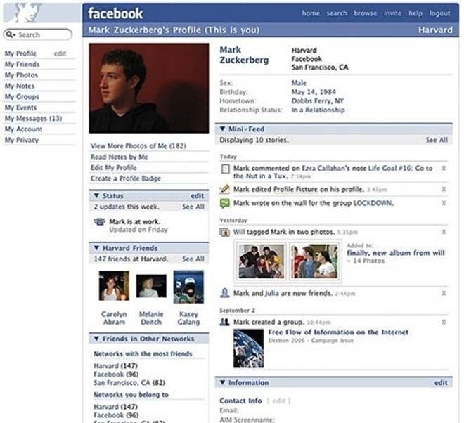 Facebook a 10 ans : les 10 étapes d'une révolution planétaire | Vanity Fair