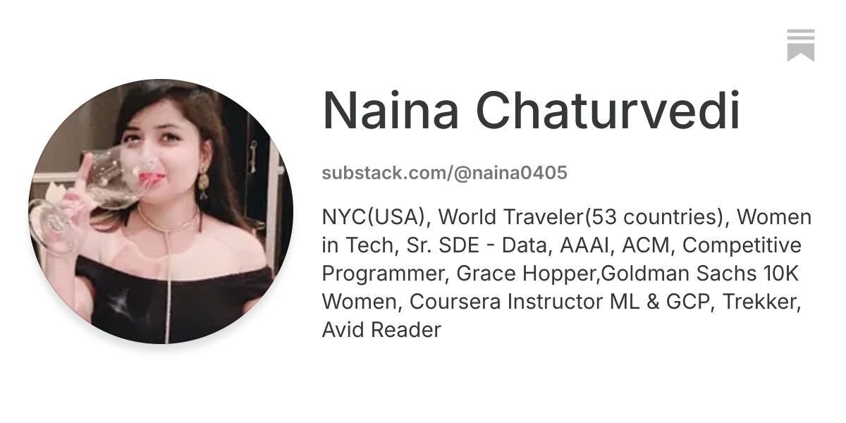 Naina Chaturvedi | Substack