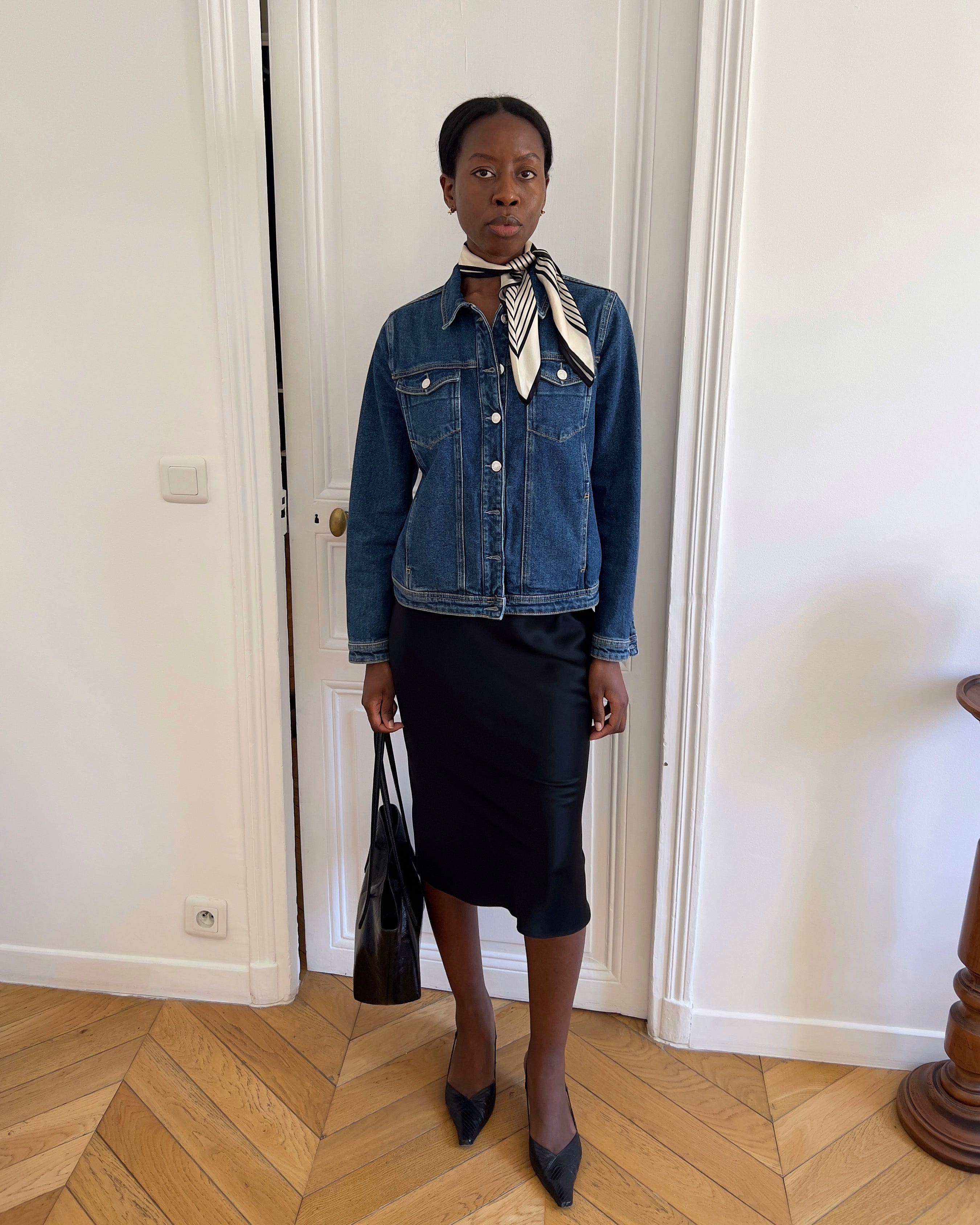 HTW: The Denim Jacket - by Sylvie Mus - les underdressed
