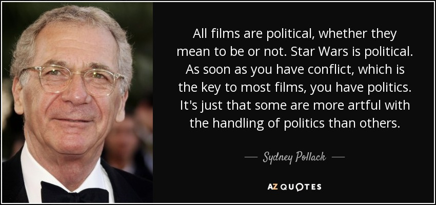 All films are political All films are political
