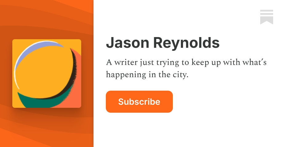 Jason Reynolds | Substack