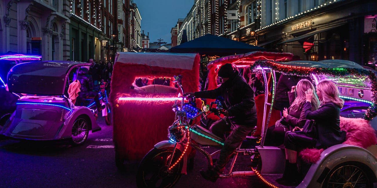 London’s Pedicabs: Sex, loathing, and highway robbery