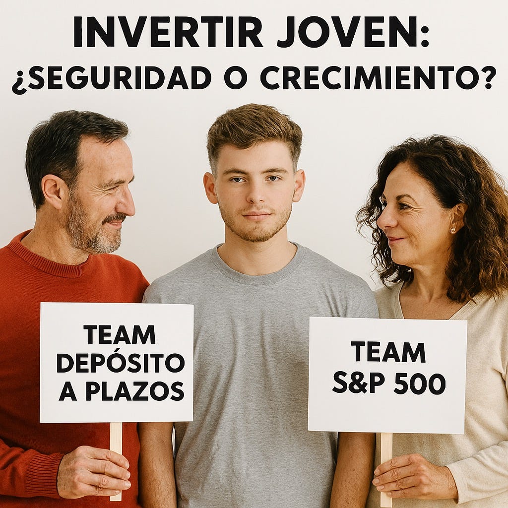 Invertir joven: ¿seguridad o crecimiento?