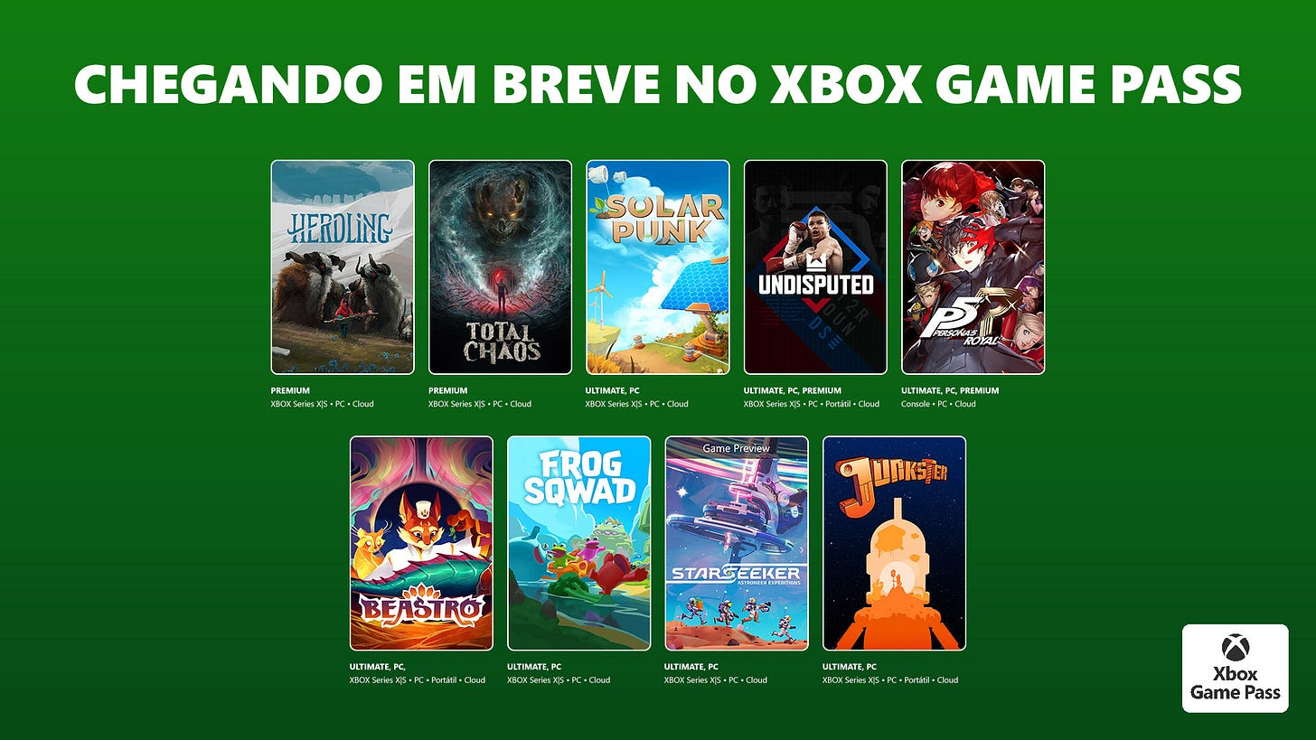 Imagem de XBOX Game Pass
