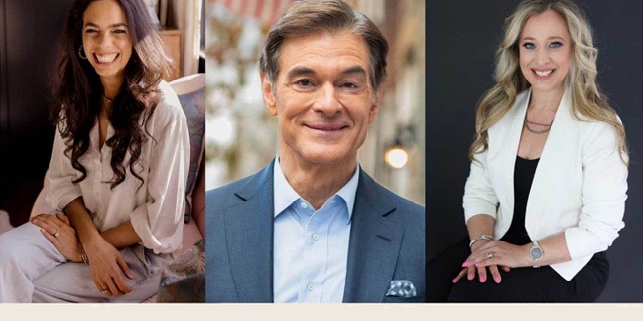 At the Trump Kennedy Center: Author Shira Boehler (“One Scan Saved My Life”) in Dialogue with Dr. Mehmet Oz and Dr. Kim Lori Sandler on Tuesday, April 14 @6pm