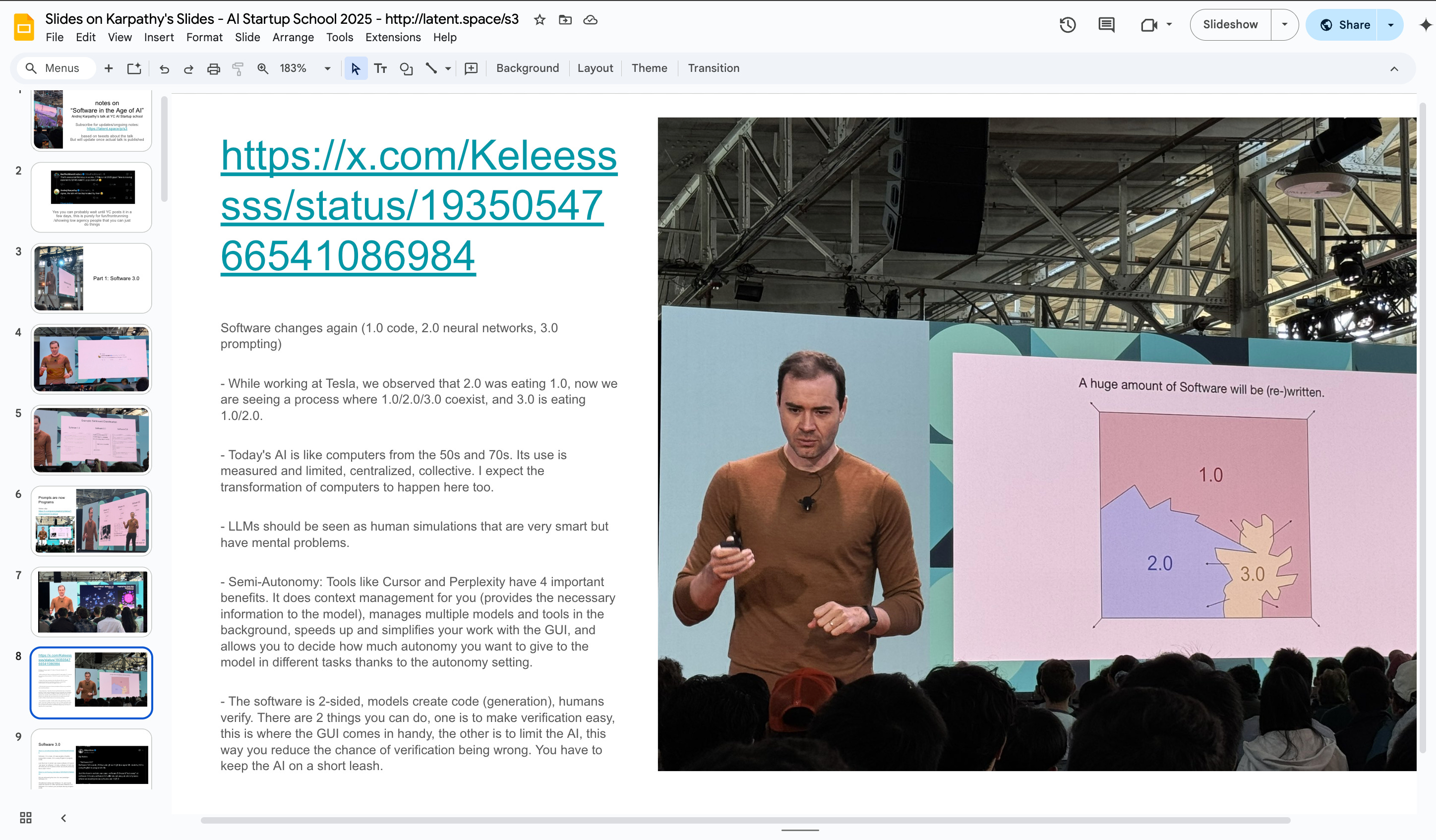 Andrej Karpathy on Software 3.0: Software in the Age of AI