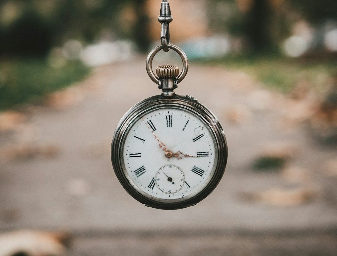 pocket watch at 3:55 pocket watch at 3:55